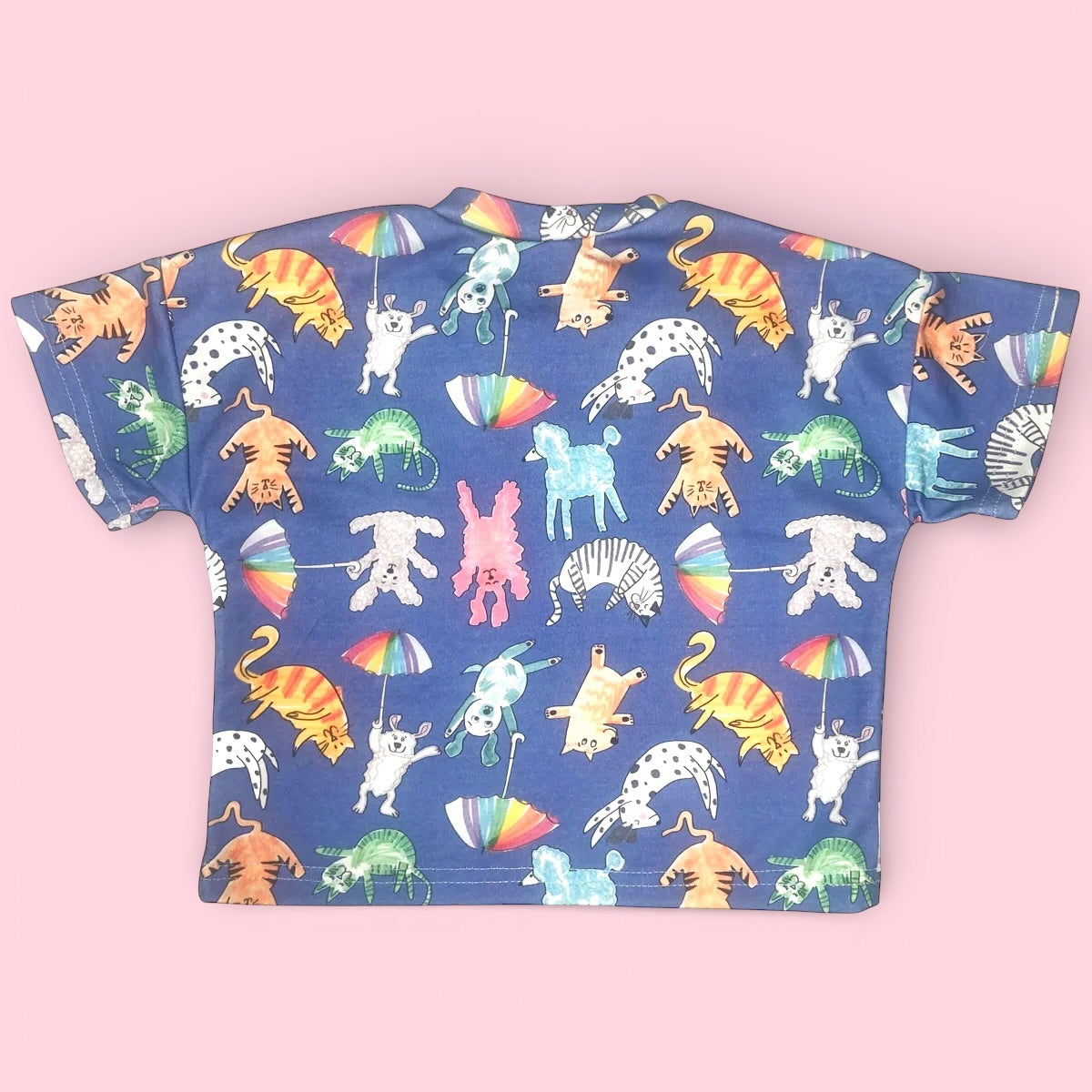Jessy Cats and Dogs Short Sleeve Tee