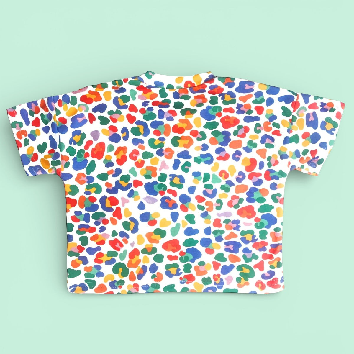 Jessy Leopard Print Short Sleeve Tee
