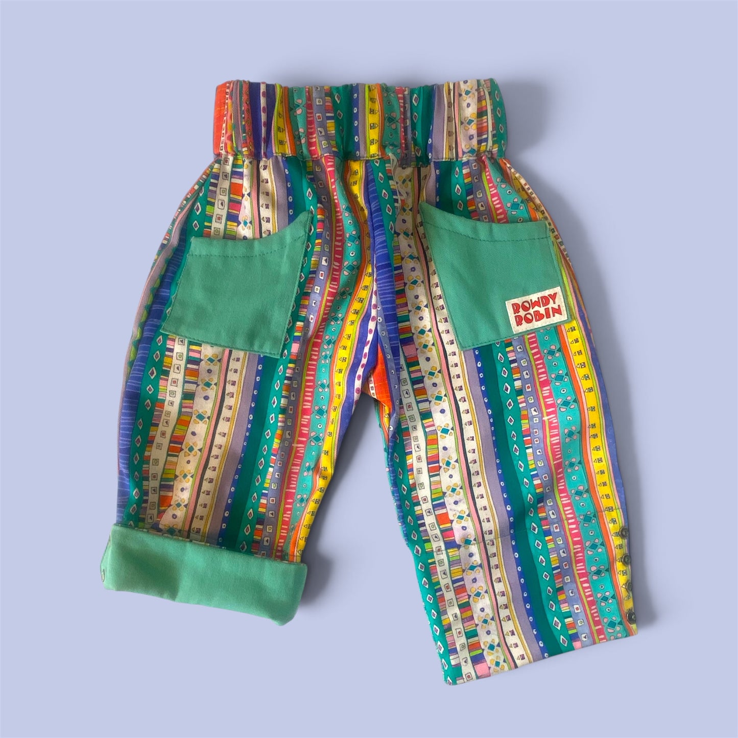 90's Stripes Bobby Trousers