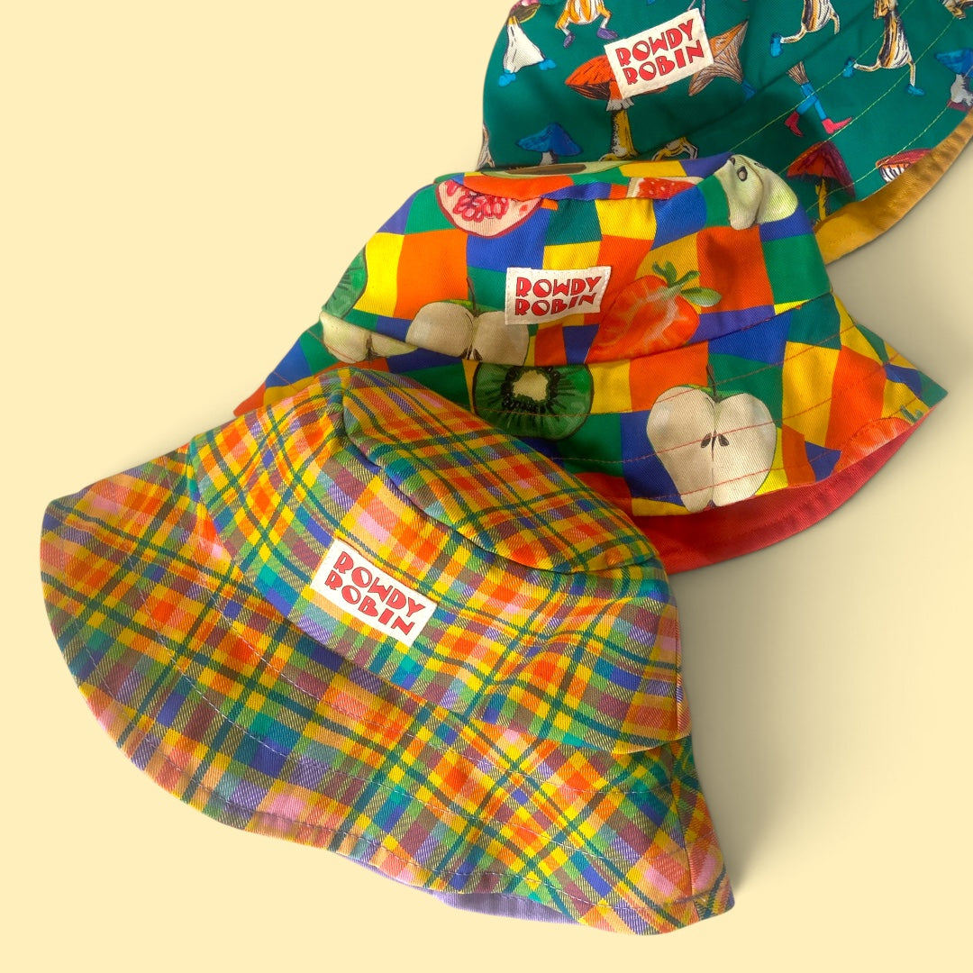 Plaid Max Bucket Hat