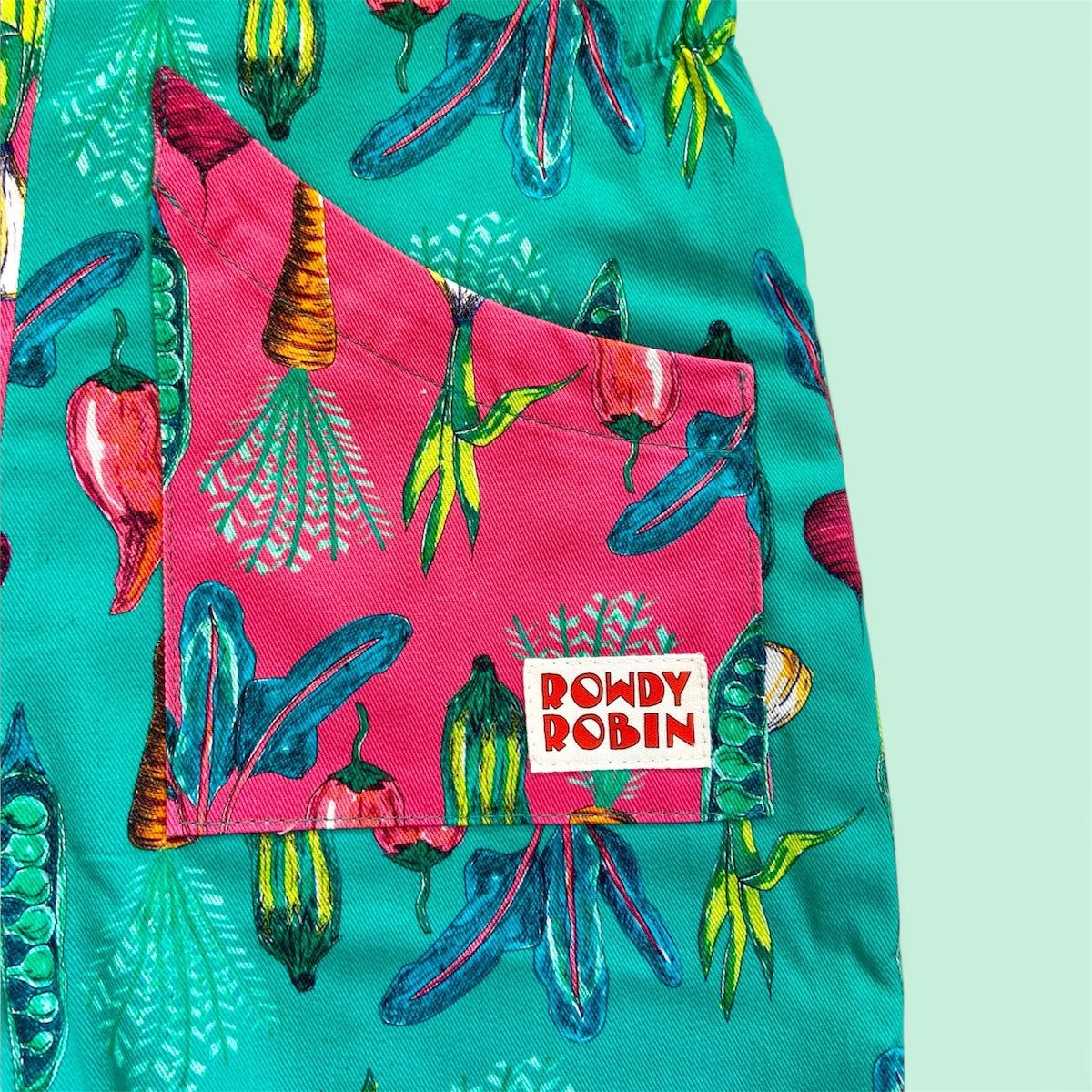 Eat Your Veg Scout Dungarees