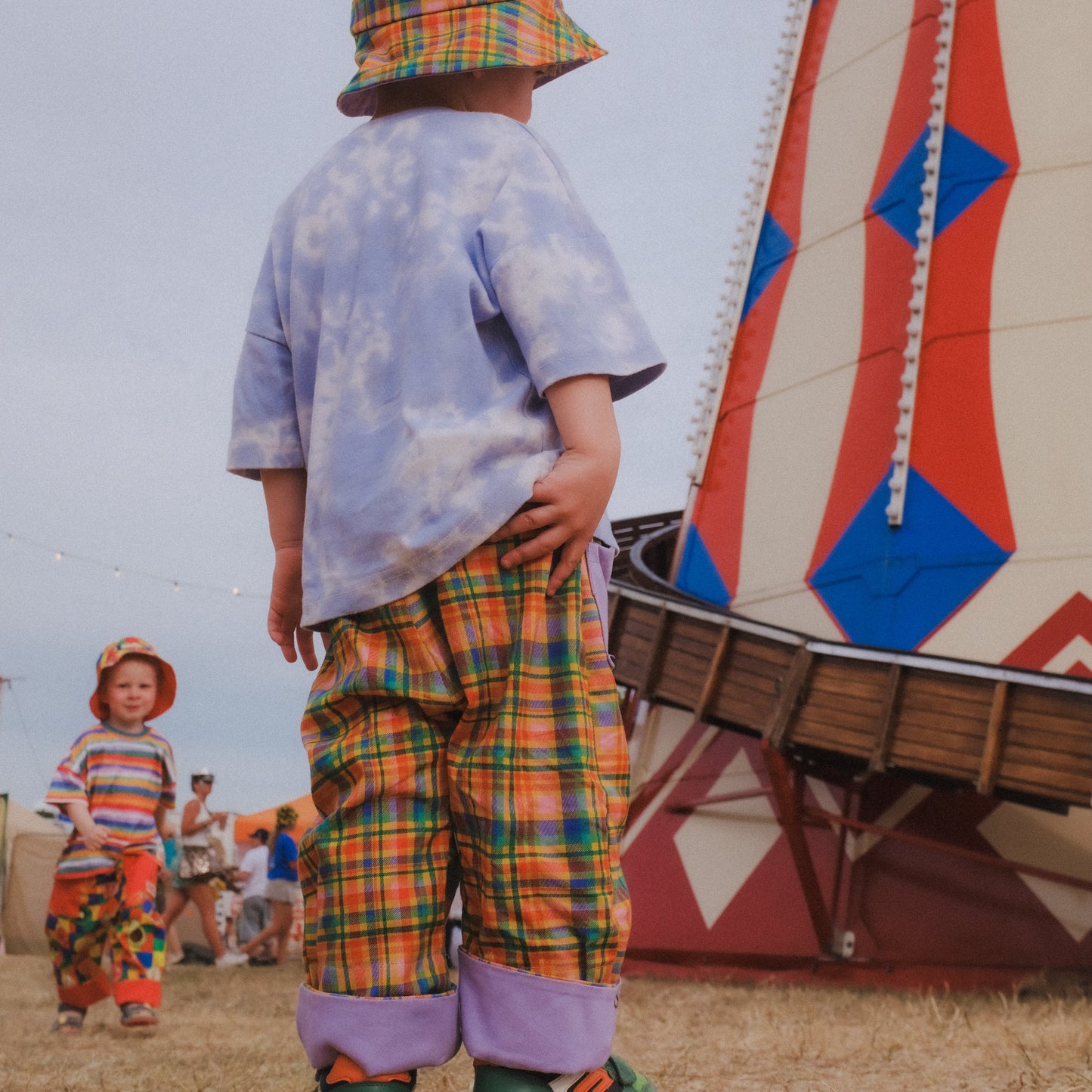 Plaid Bobby Trousers