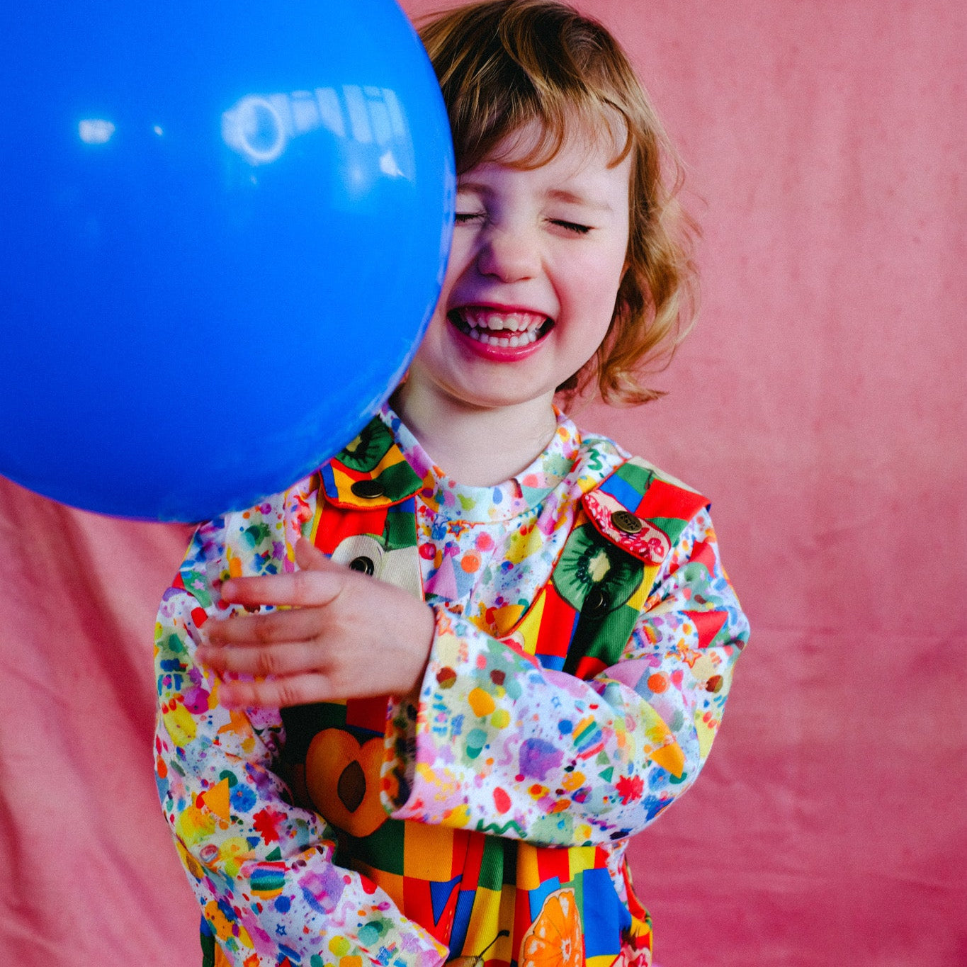 Jessy Rainbow Paint Long Sleeve Tee