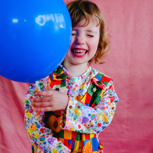 Jessy Rainbow Paint Long Sleeve Tee