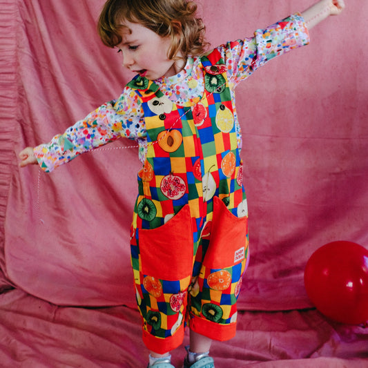 Primary Fruit Scout Dungarees
