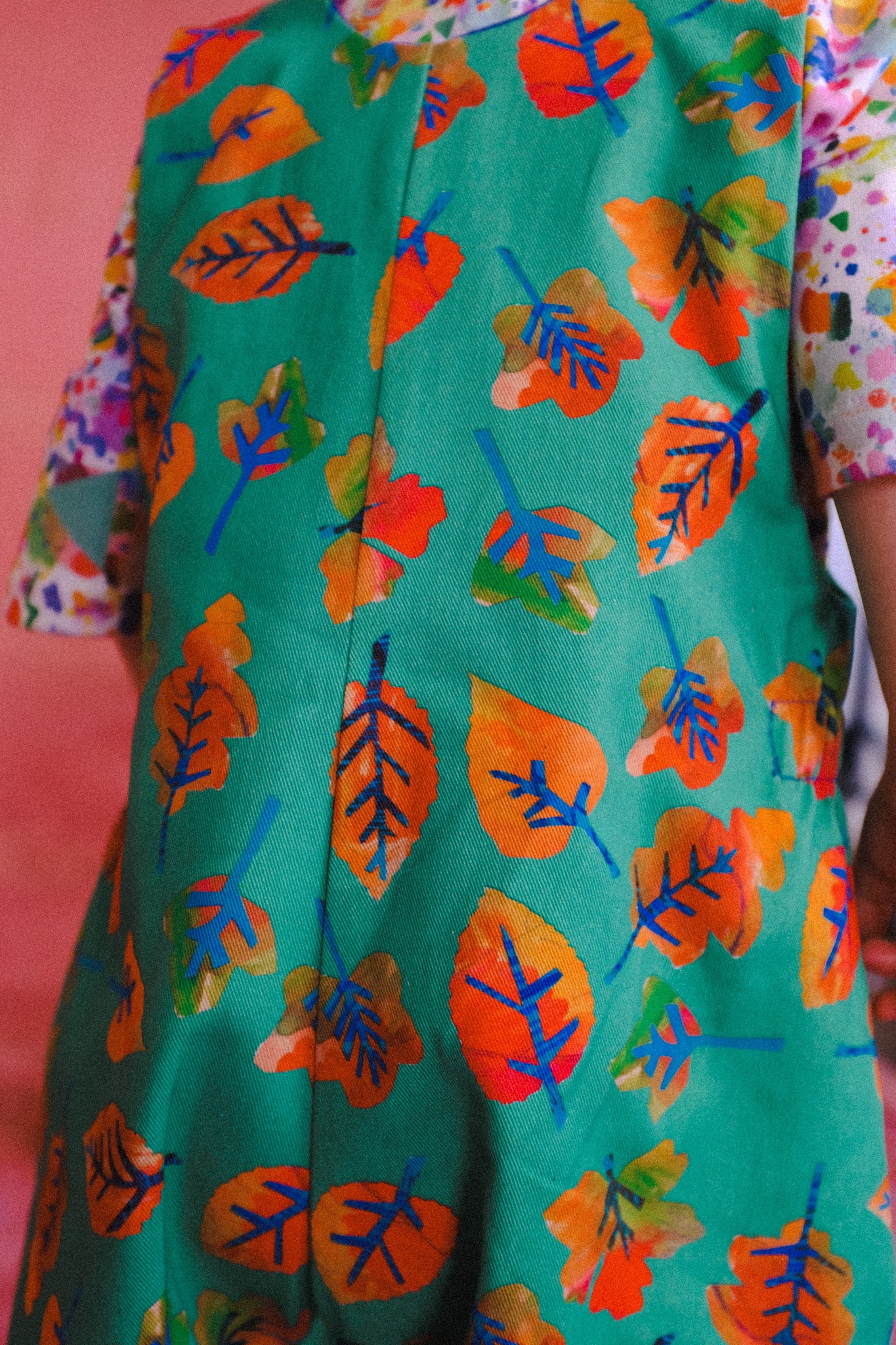 Scout Crunchy Leaves  - Adjustable Dungarees