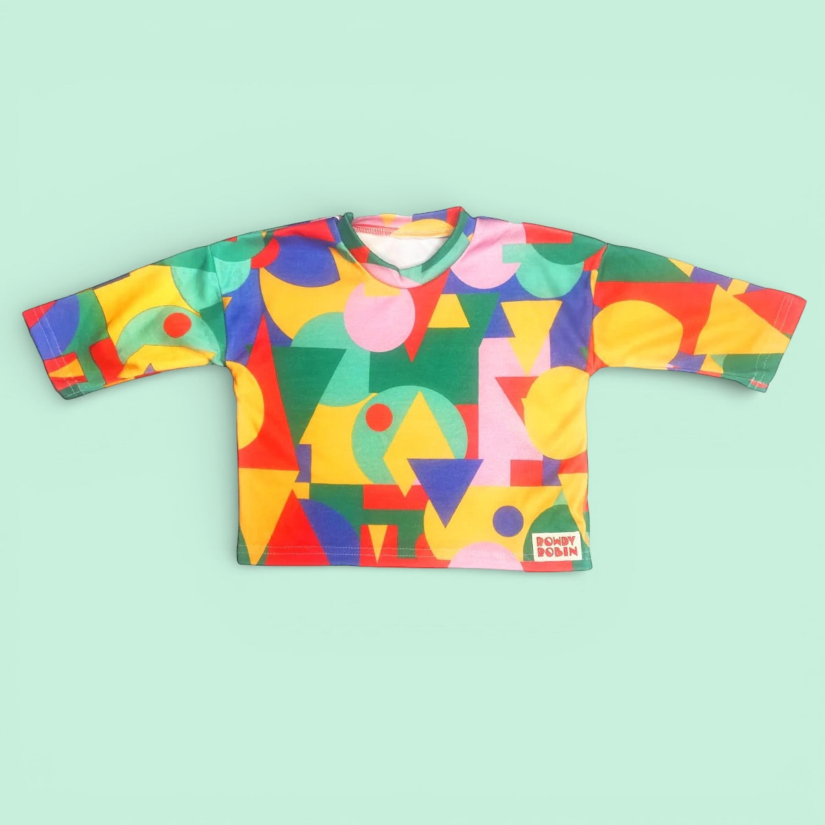 Jessy Geometric Long Sleeve Tee