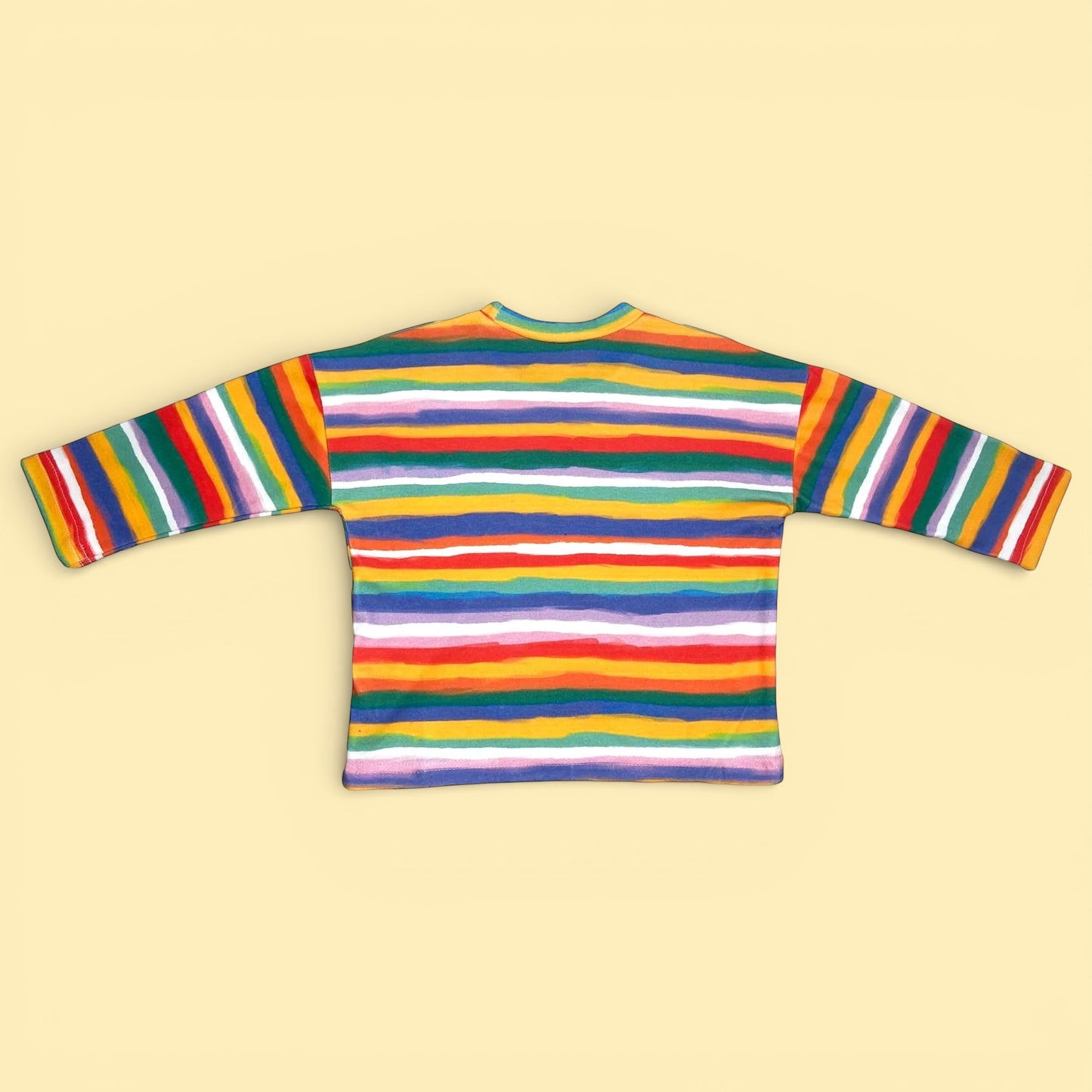 Jessy Painted Stripes Long Sleeved Tee