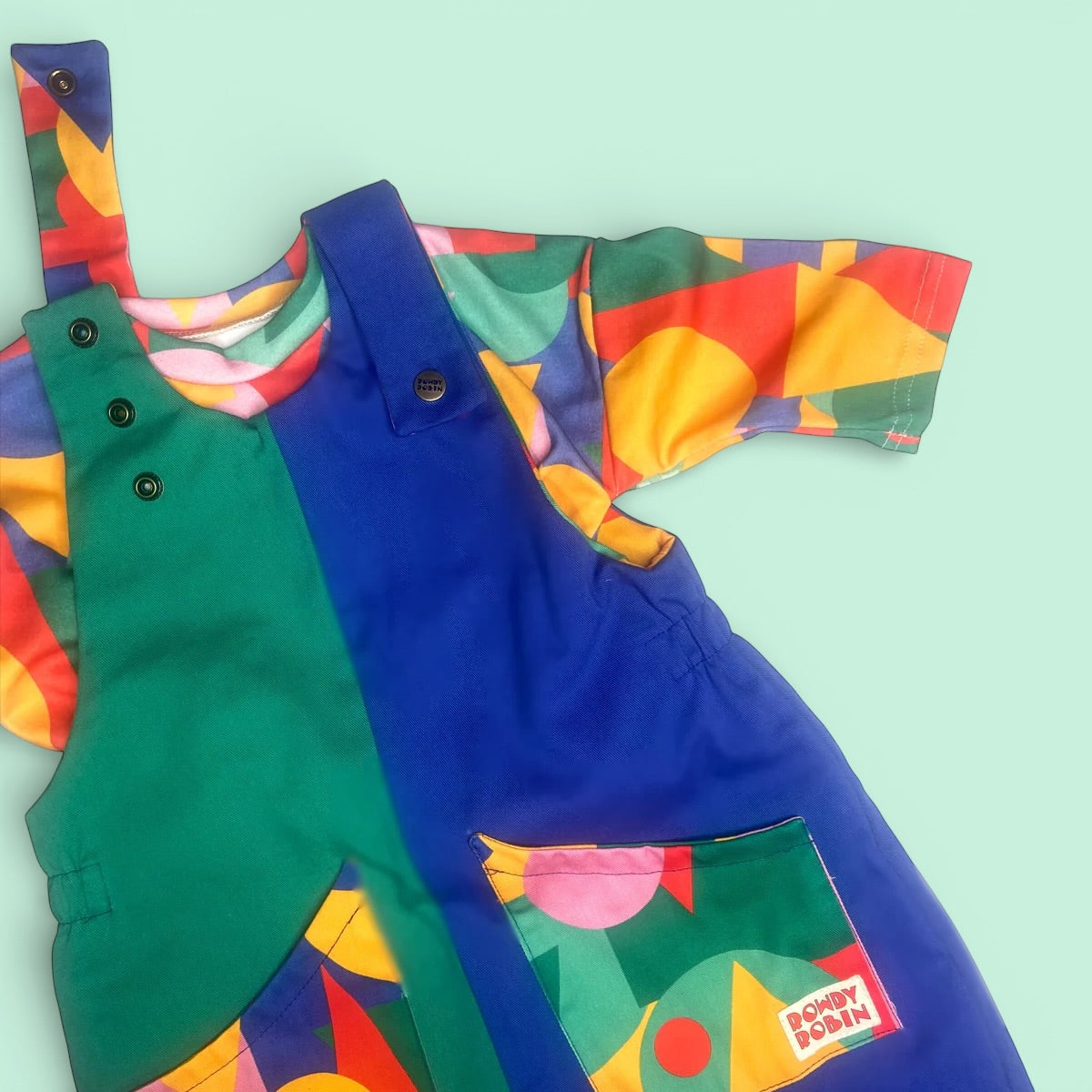 Scout Abstract - Adjustable Dungarees