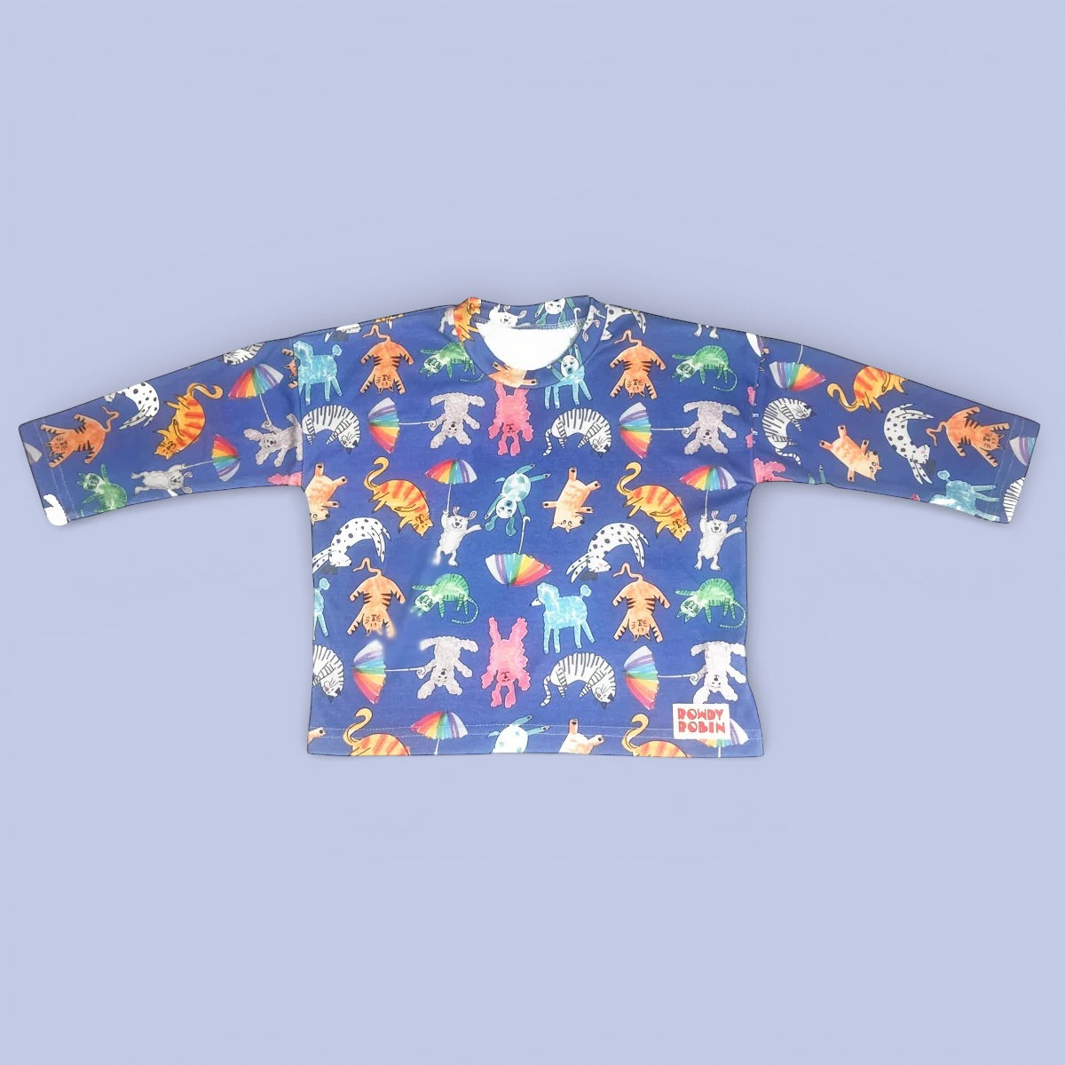 Jessy Cats and Dogs Long Sleeve Tee