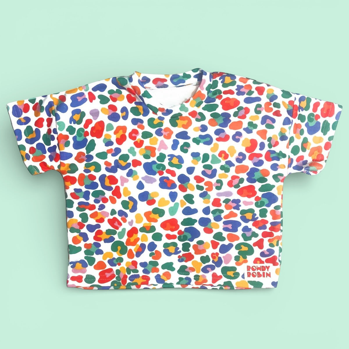 Jessy Leopard Print Short Sleeve Tee