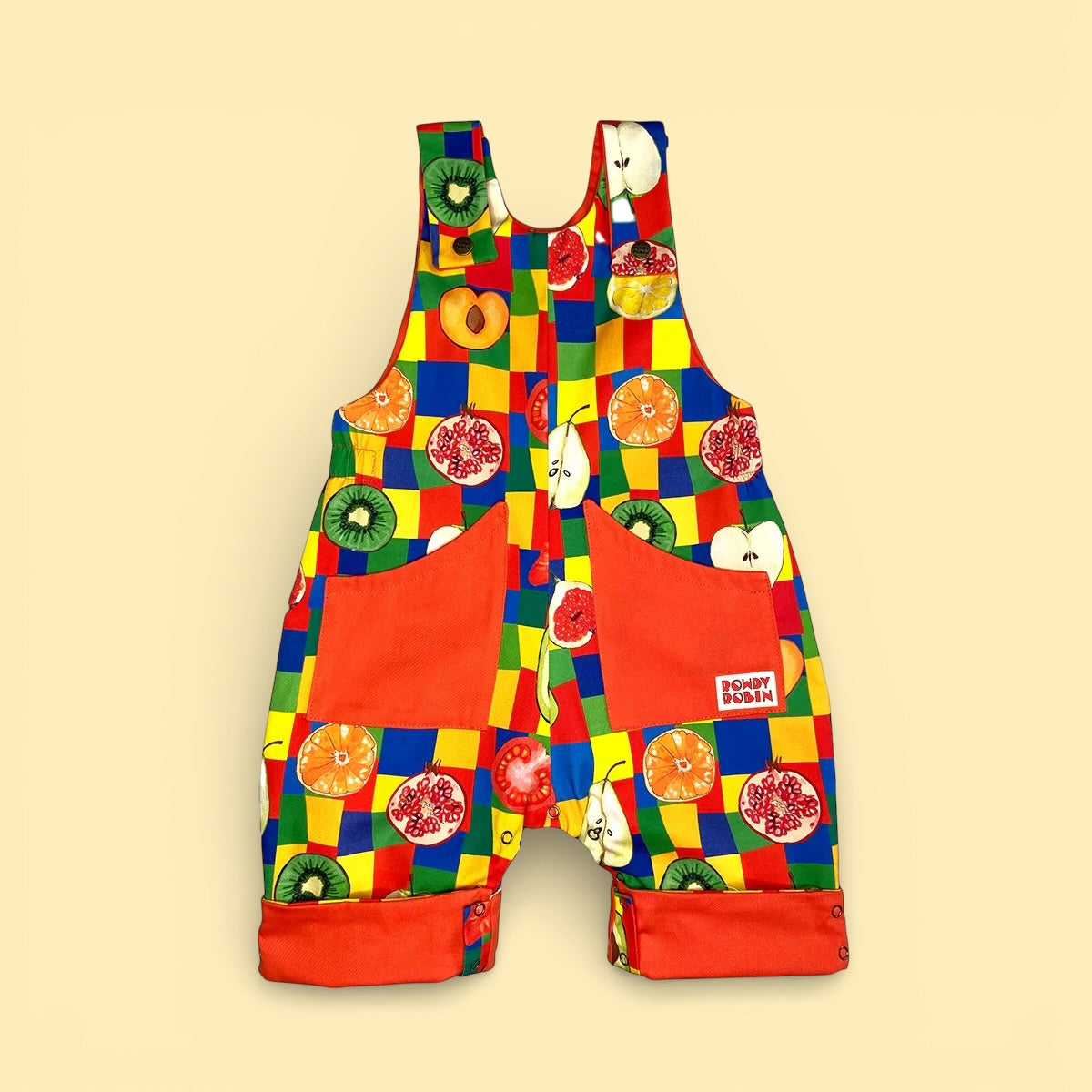 Scout Primary Fruit - Adjustable Dungarees