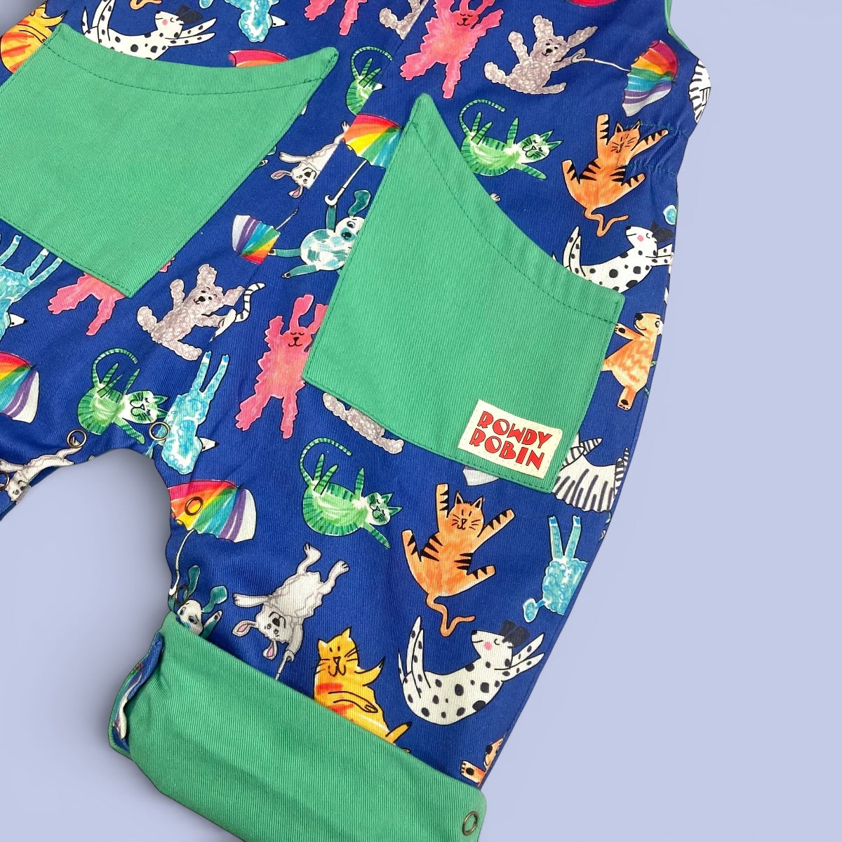 Scout Cats and Dogs - Adjustable Dungarees