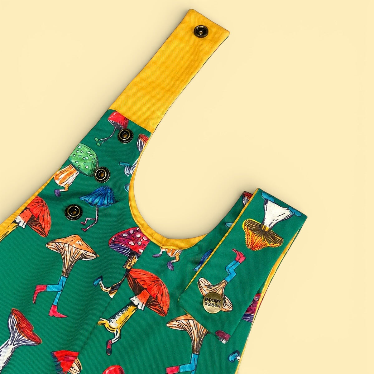 Scout Mushroom Party - Adjustable Dungarees