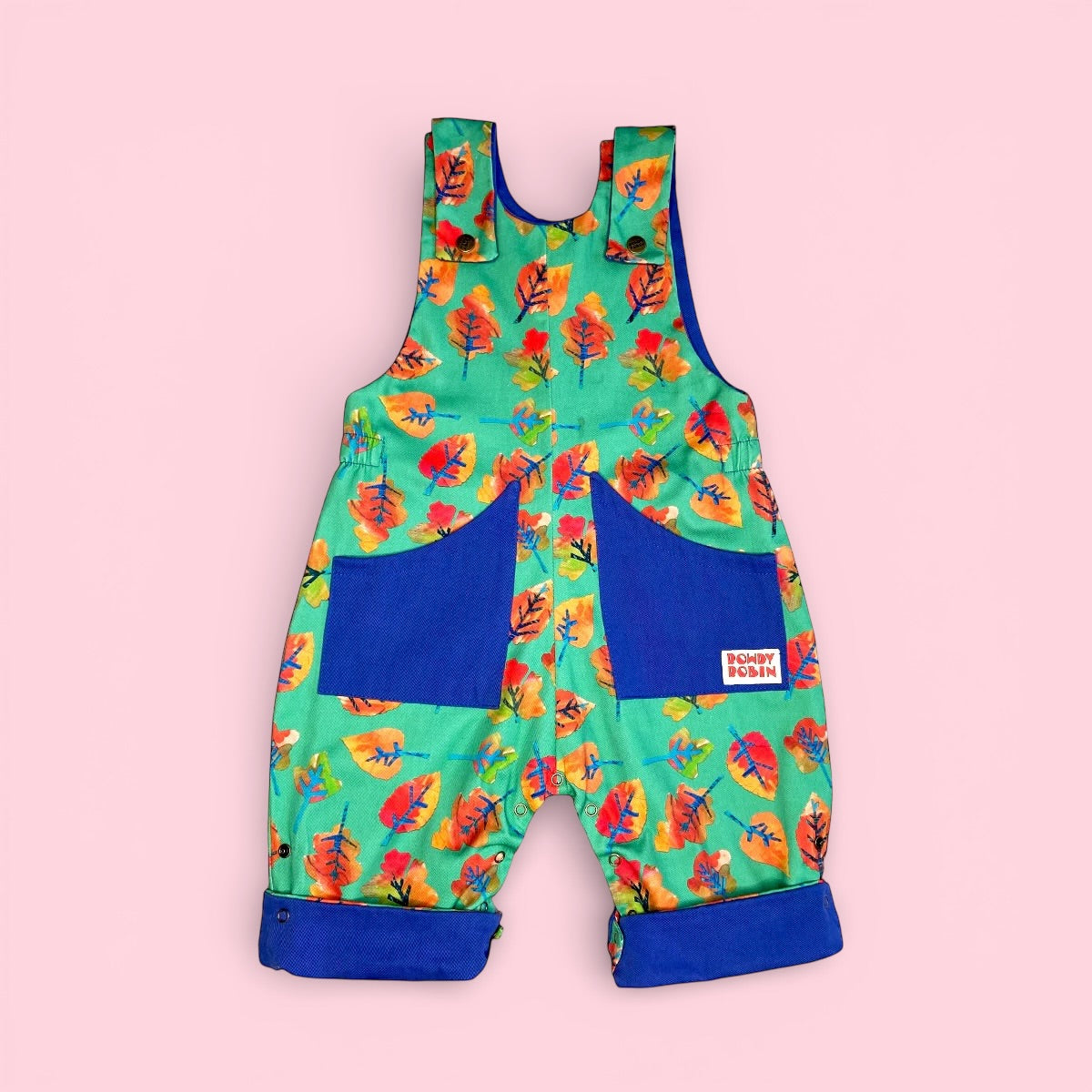 Scout Leaves  - Adjustable Dungarees