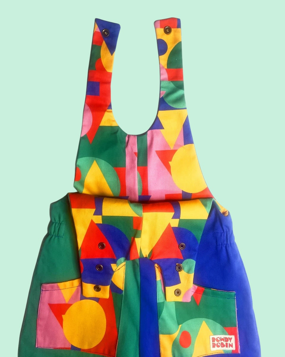 Scout Abstract - Adjustable Dungarees