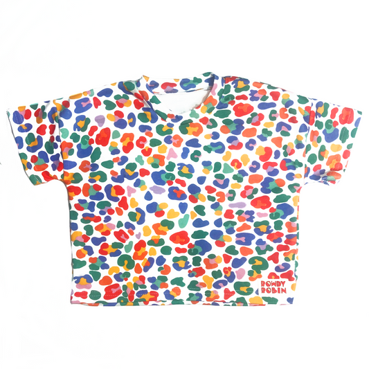 Jessy Leopard Print Short Sleeve Tee