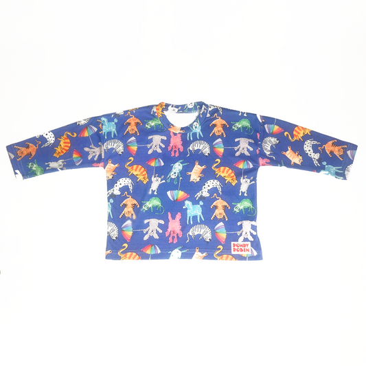 Jessy Cats and Dogs Long Sleeve Tee