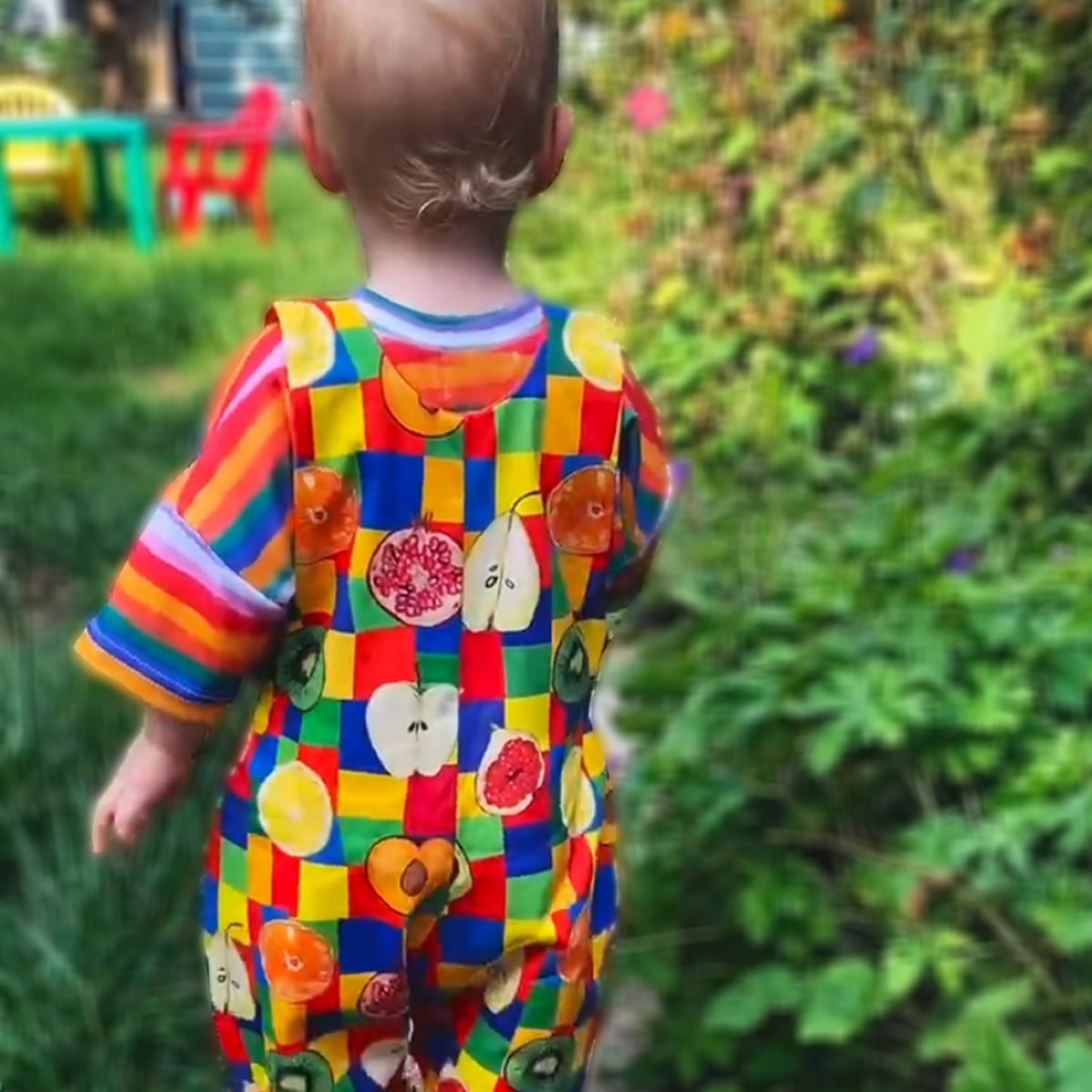 Jessy Painted Stripes Short Sleeved Tee
