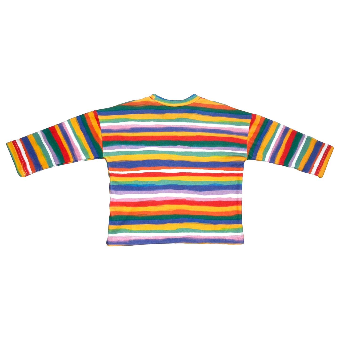 Jessy Painted Stripes Long Sleeved Tee
