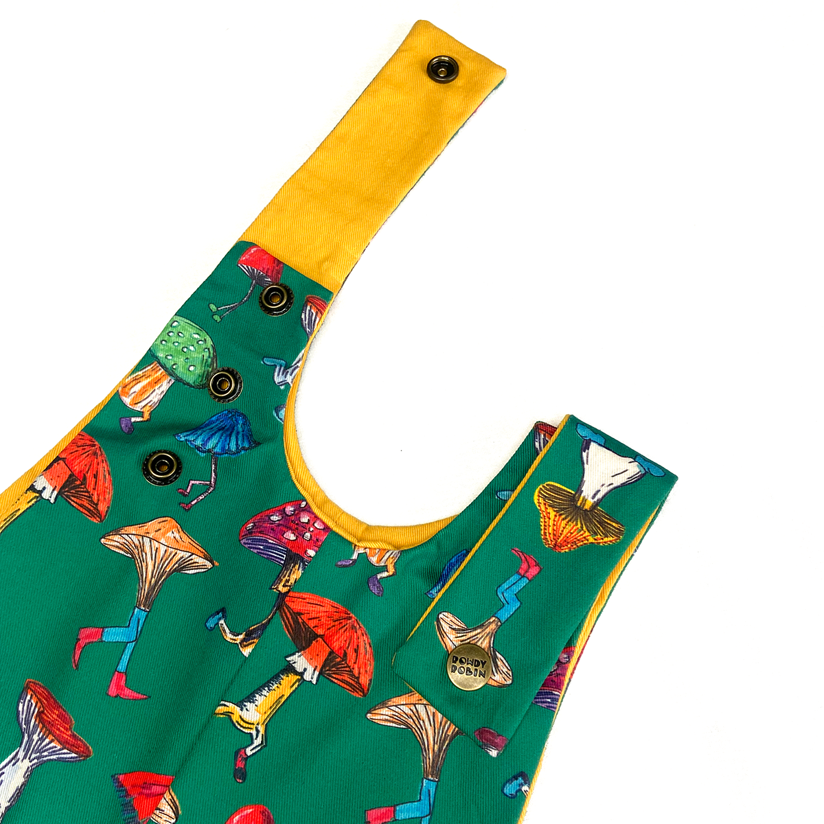 Scout Mushroom Party - Adjustable Dungarees