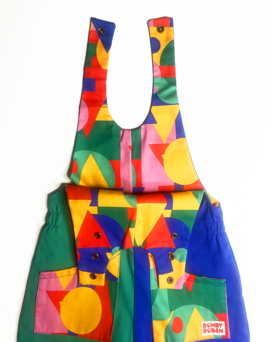 Scout Abstract - Adjustable Dungarees