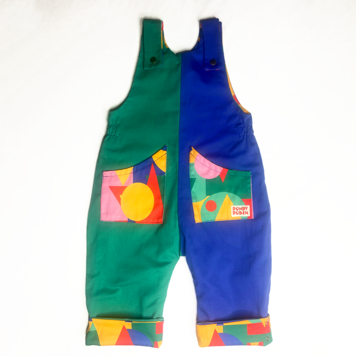 Scout Abstract - Adjustable Dungarees