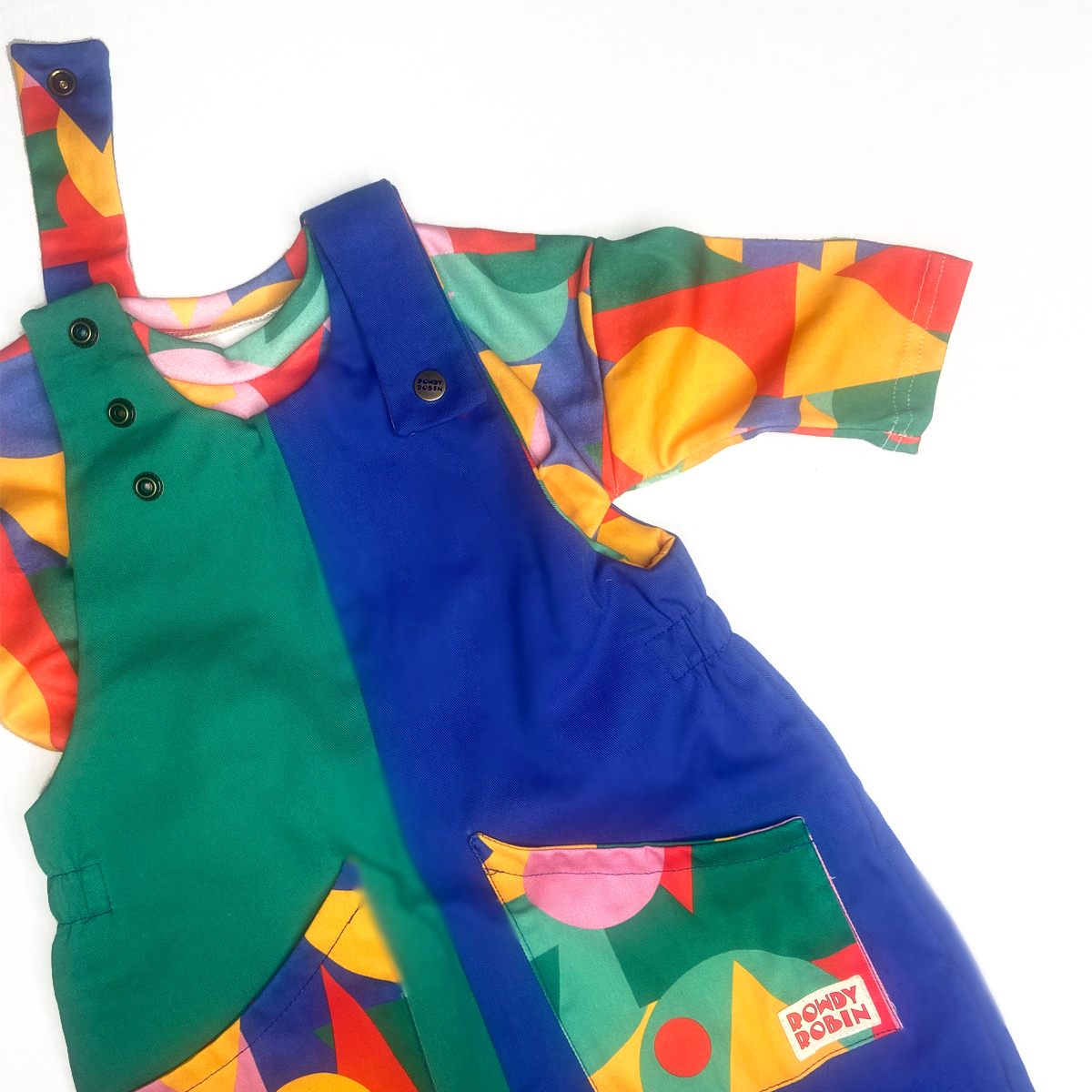 Scout Abstract - Adjustable Dungarees