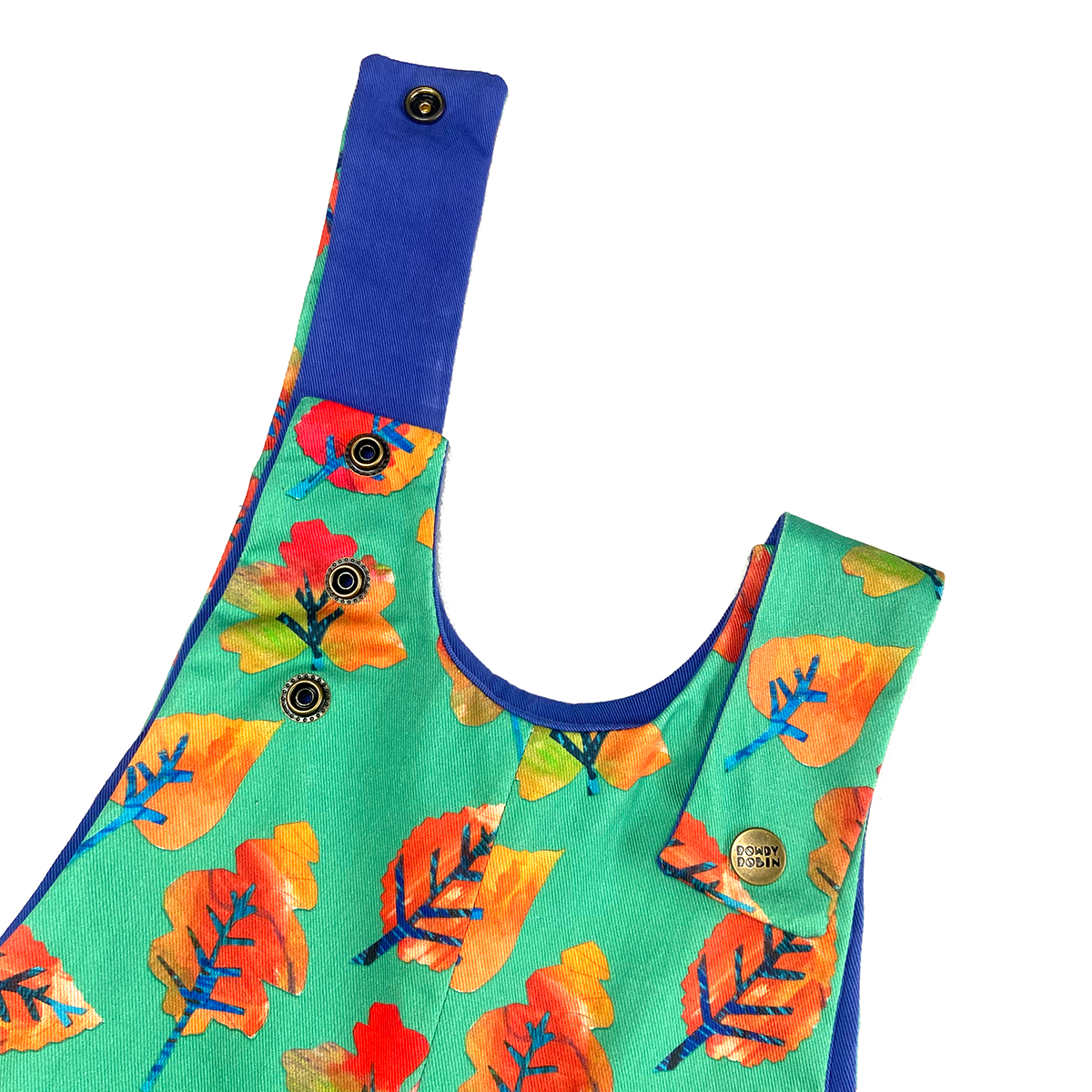 Scout Crunchy Leaves  - Adjustable Dungarees