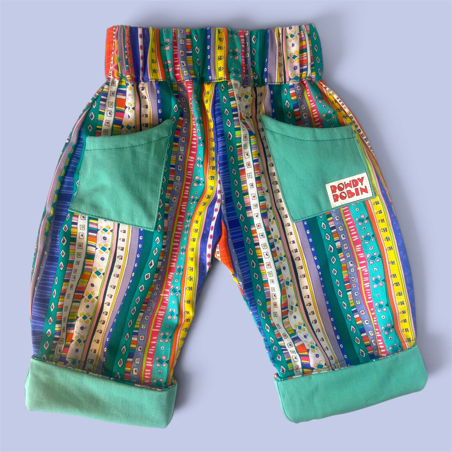 90's Stripes Bobby Trousers