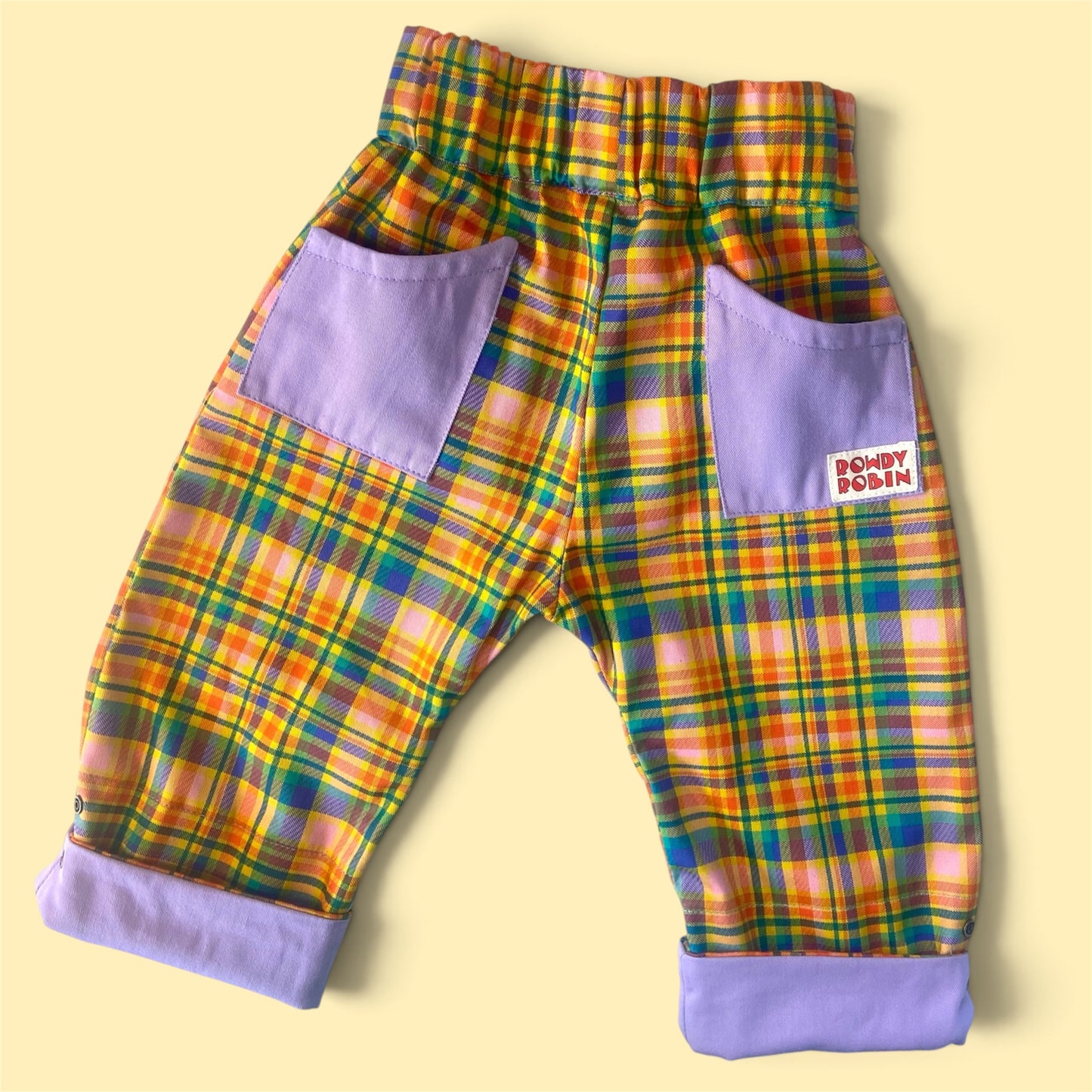 Plaid Bobby Trousers
