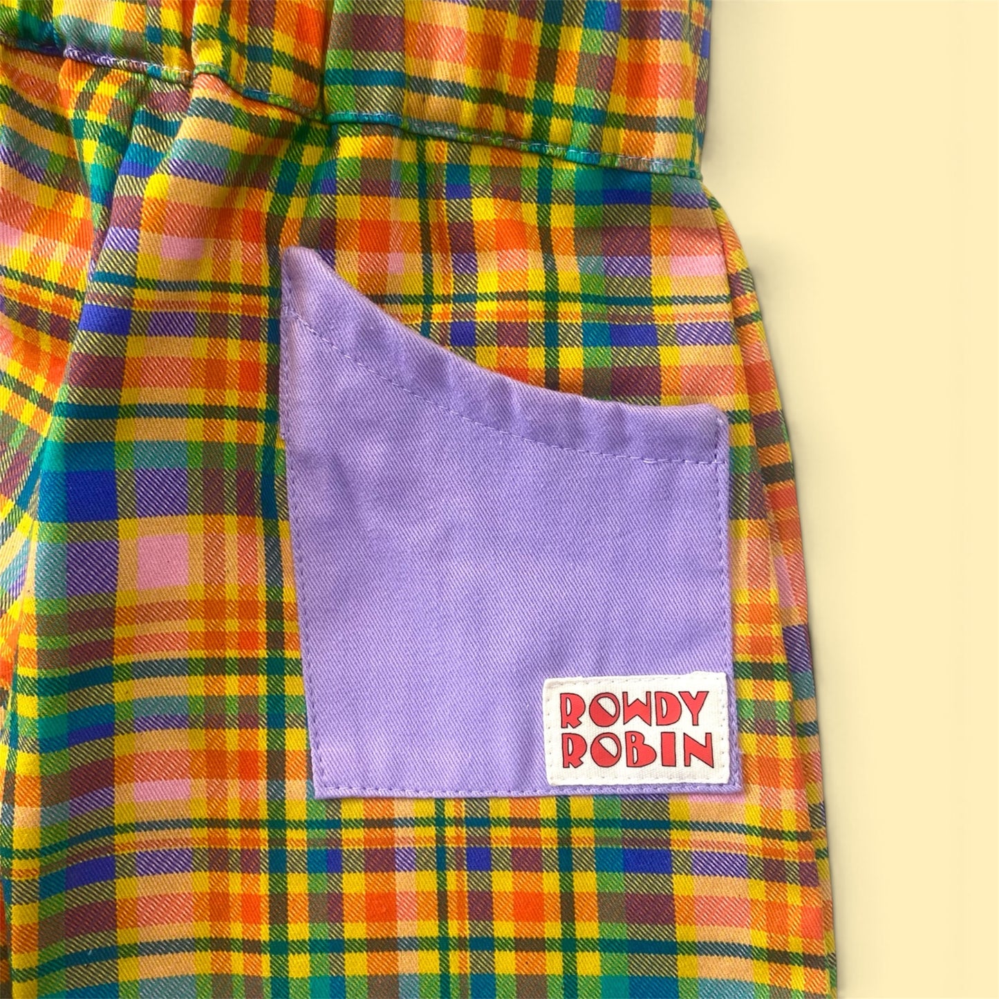 Plaid Bobby Trousers