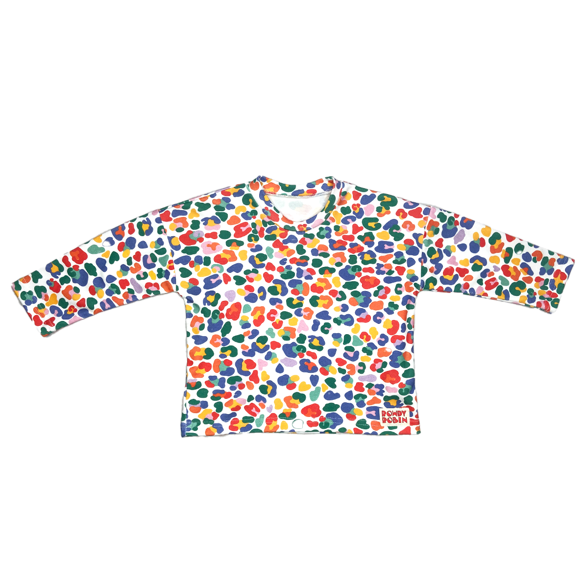 Jessy Leopard Print Long Sleeve Tee