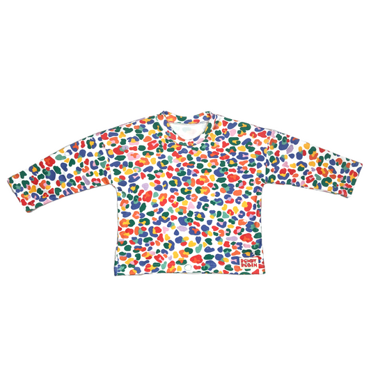 Jessy Leopard Print Long Sleeve Tee