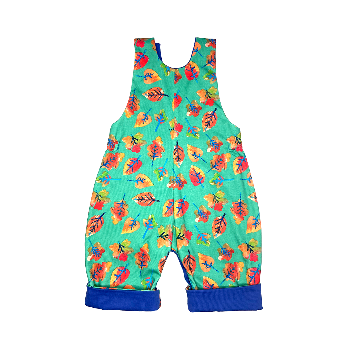 Scout Crunchy Leaves  - Adjustable Dungarees