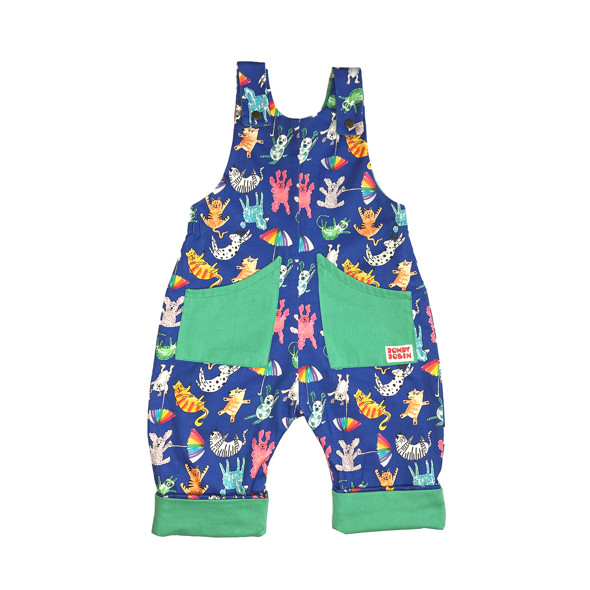 Scout Cats and Dogs - Adjustable Dungarees