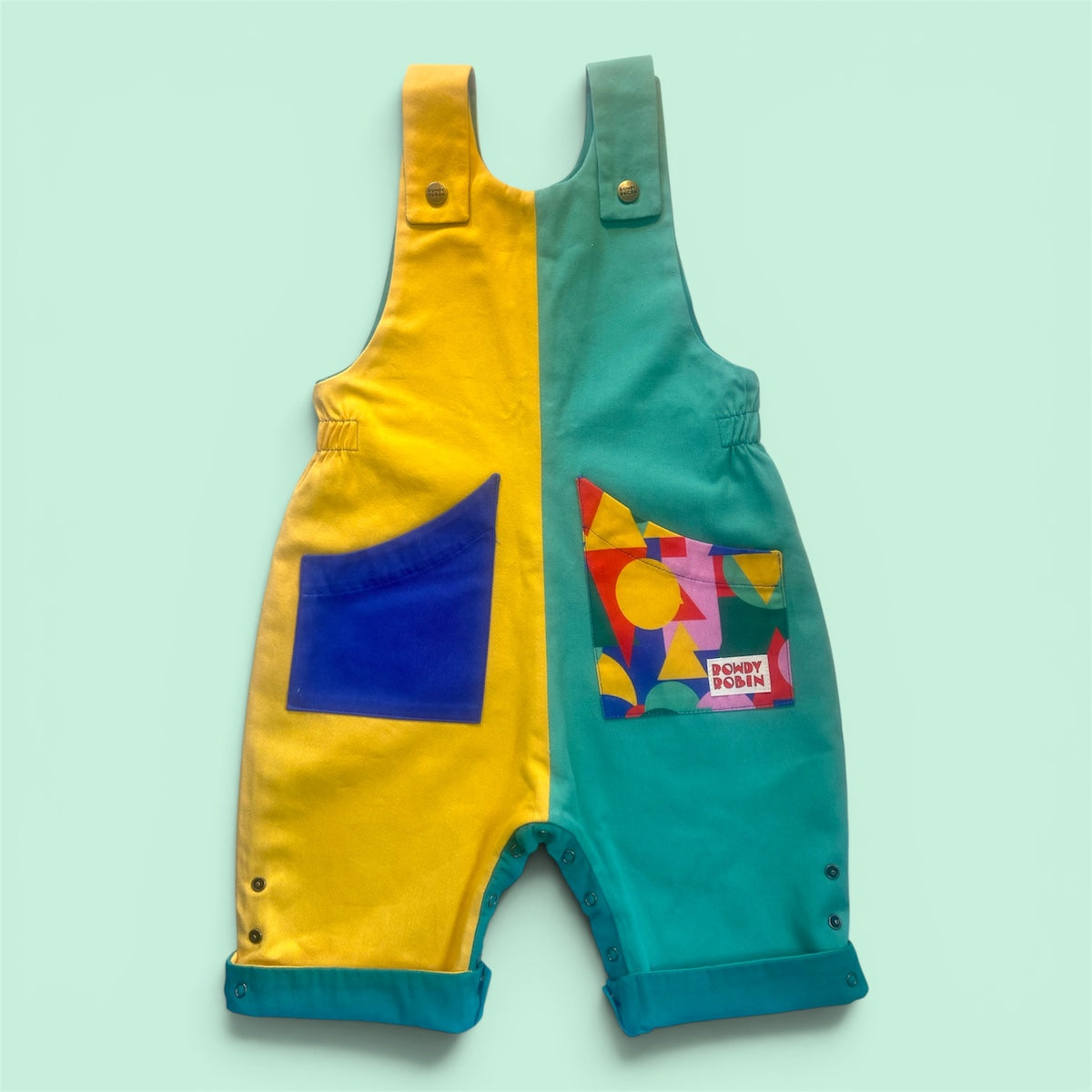 Block Colours Scout Dungarees