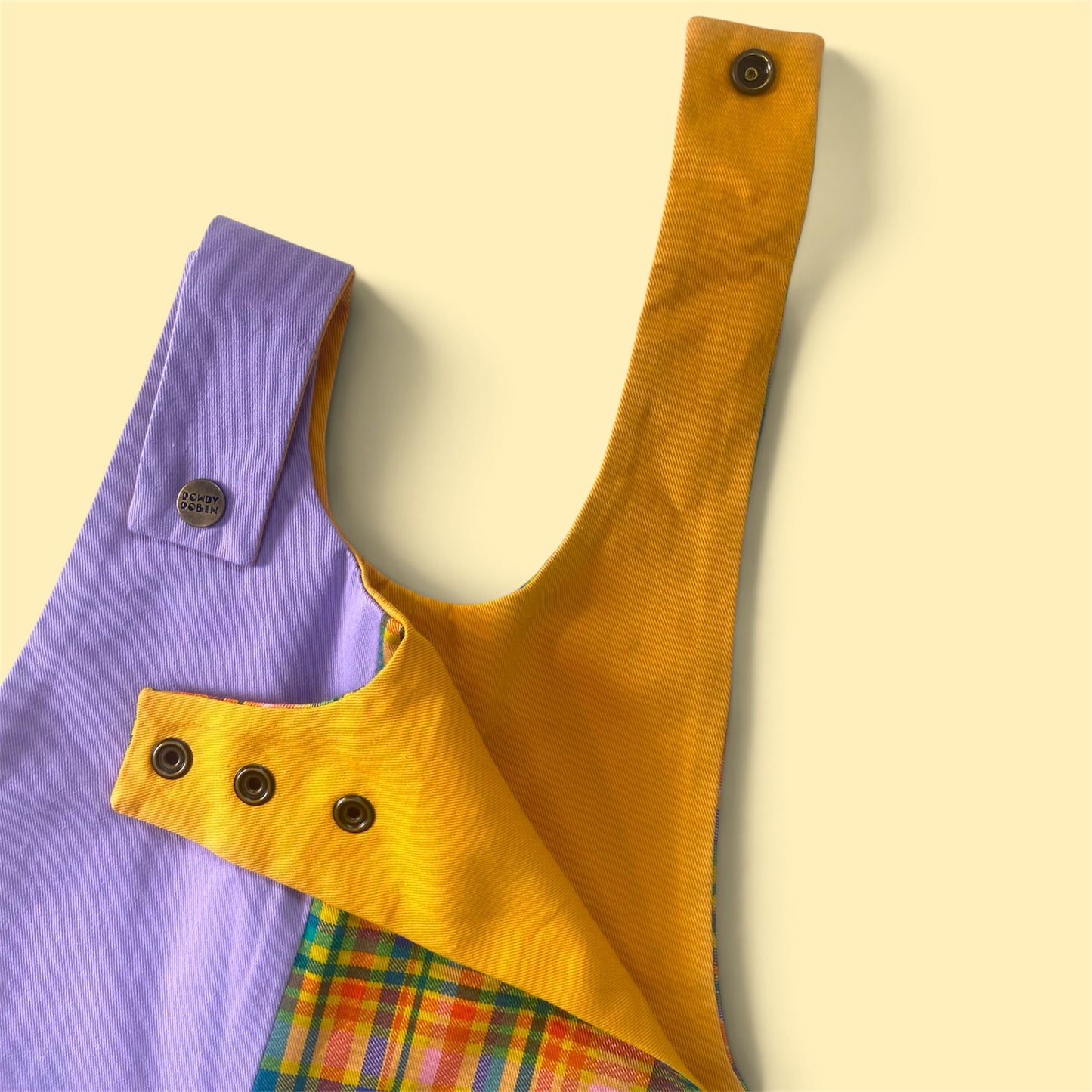 Plaid Scout Dungarees