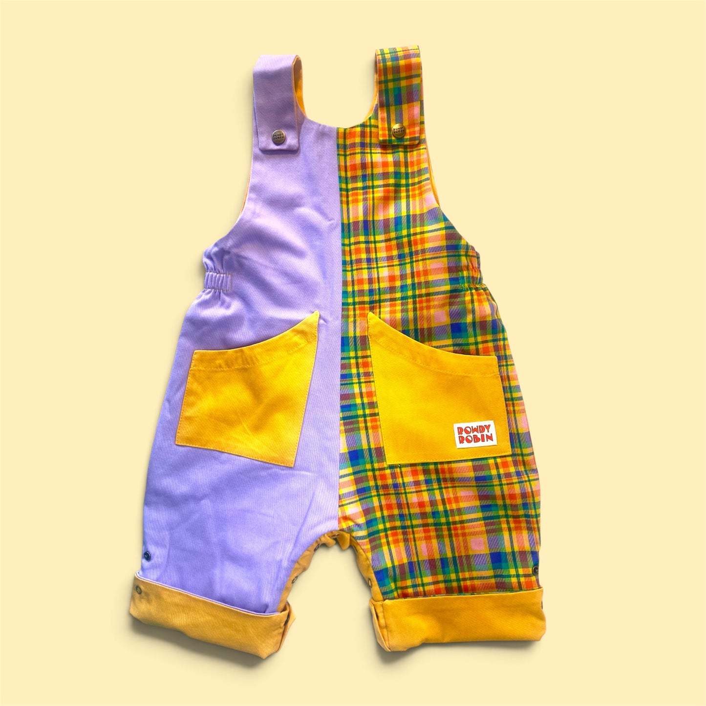 Plaid Scout Dungarees