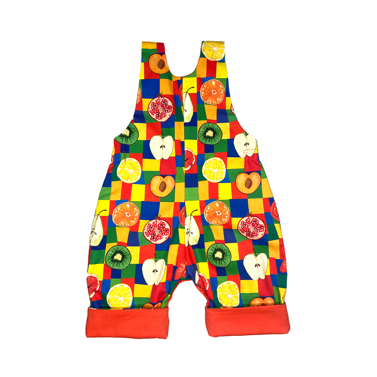 Scout Primary Fruit - Adjustable Dungarees
