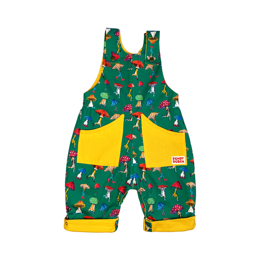 Scout Mushroom Party - Adjustable Dungarees