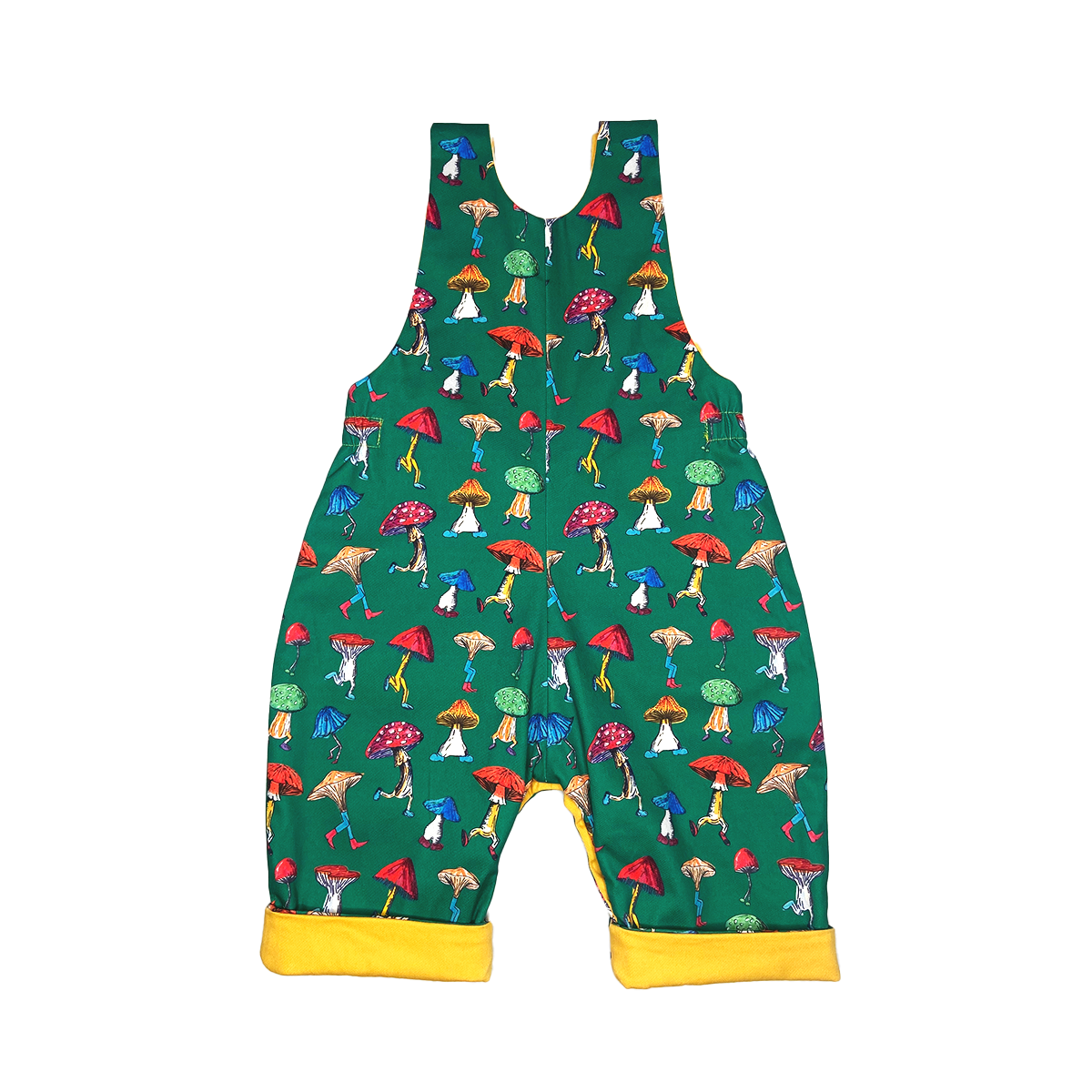 Scout Mushroom Party - Adjustable Dungarees